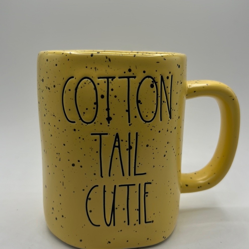 Rae Dunn cotton tail cutie speckled mug